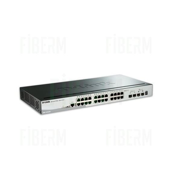 D-LINK DGS-1510-28 Switch Zarządzalny 24 x 10/100/1000 2 x SFP 2 x SFP+