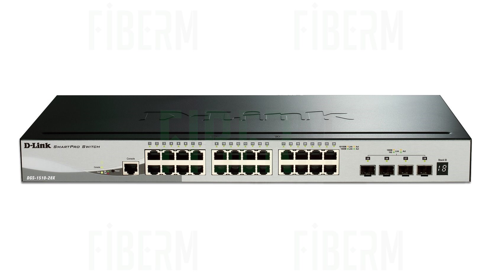 D-LINK DGS-1510-28P - Managed Switch 24 x 10/100/1000 PoE 2 x SFP 2 x SFP+