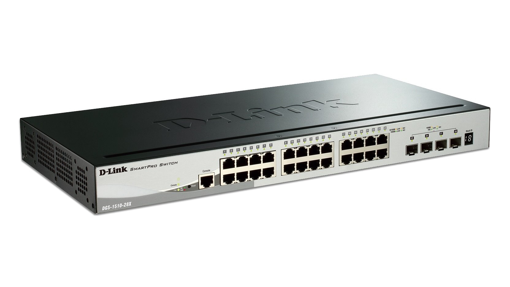 D-LINK DGS-1510-28X Switch Zarządzalny 24 x 10/100/1000 4 x SFP+
