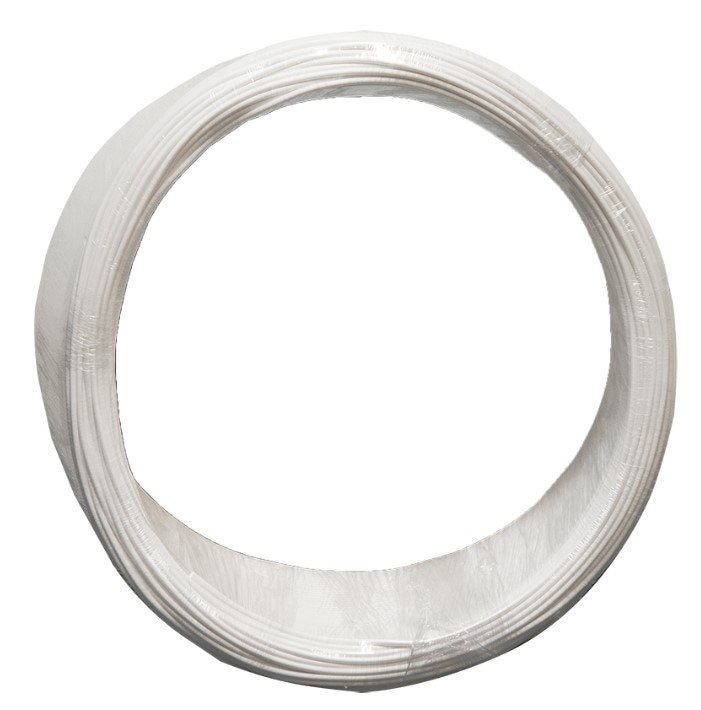 Tuba abonencka biała z pilotem, 5/3,5mm, krążek 400 metrów