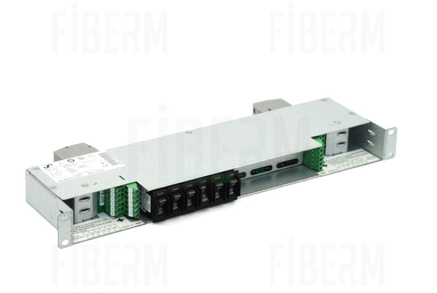 Panel dystrybucyjny ELTEK 1U 12xMCB, 6 odbiorĂłw do 60A + 6 wolnych MCB (255733)