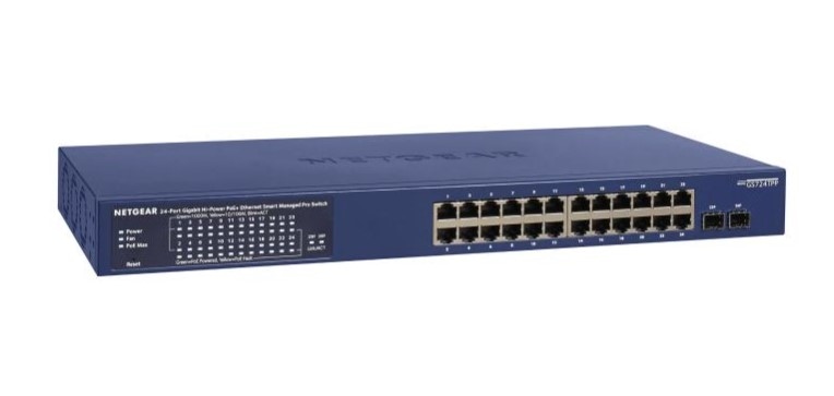 NETGEAR GS724TPP-100EUS Switch zarządzalny SMART Hi-Power POE+ 24x GE, 2x SFP
