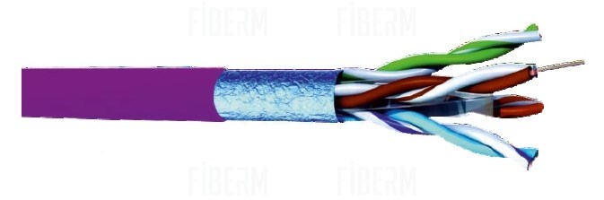 SYNAPTIC Zaslonjen Zunanji Namestitveni Kabel F/UTP CAT5E na Kolutu 305 metrov Eca