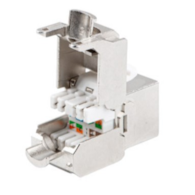 LANBERG Moduł Keystone Gniazdo Beznarzędziowy RJ45->LSA CAT7 180st