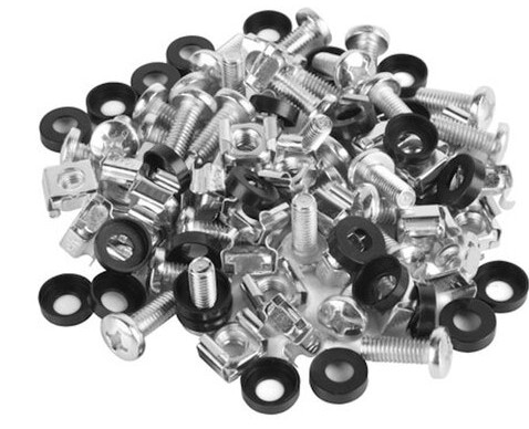 Śruba montażowa M6 do szafy rack 19'' - komplet 20 śrub