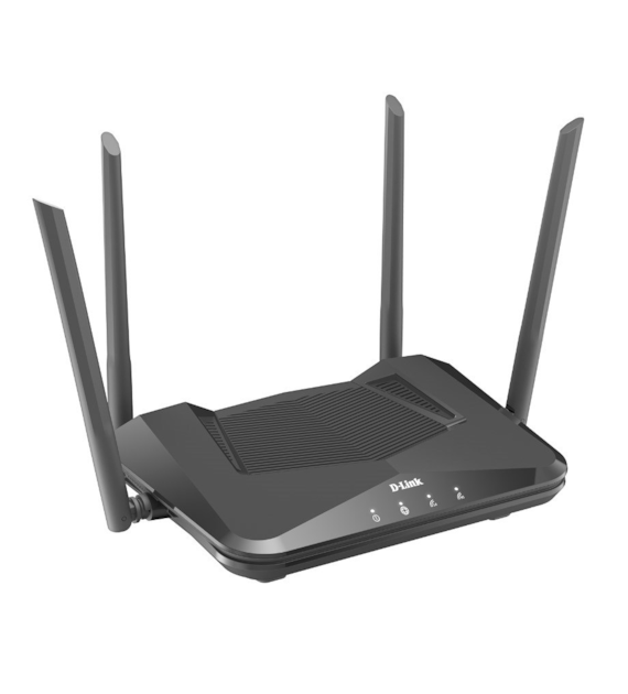 D-LINK DIR X1530 WiFi 6 AX1500 Router 4x GE 1x WAN 3X LAN