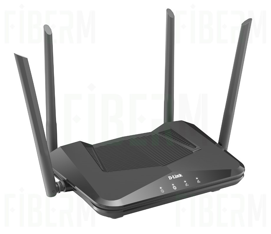 D-LINK DIR X1530 WiFi 6 AX1500 Router 4x GE 1x WAN 3X LAN