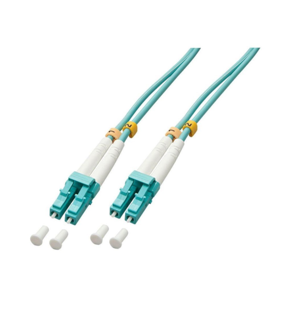 FIBERM GOLD patchcord LC/UPC-LC/UPC 40m Mulit Mode Duplex włókno OM3 2,0mm w peszlu