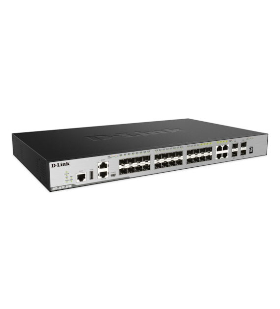 D-LINK DGS-3630-28SC/SI Switch Zarządzalny 20 x SFP 4 x SFP+ Combo