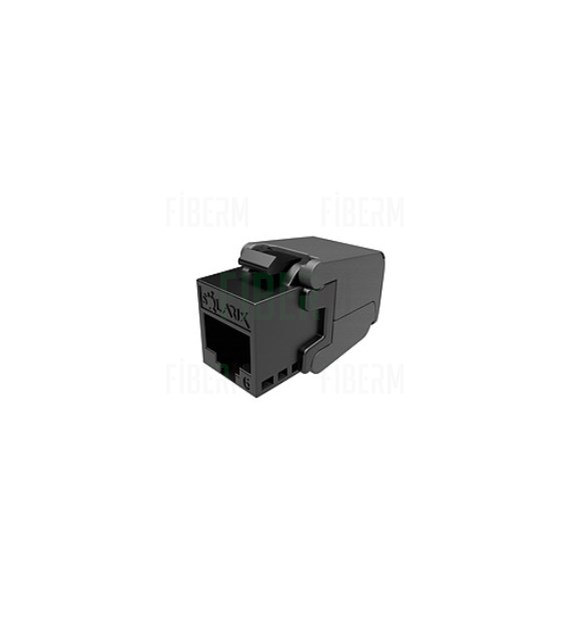 SOLARIX Samozaklínovací Keystone CAT6 UTP RJ45 Černý SOL-SXKJ-6-UTP-BKSA