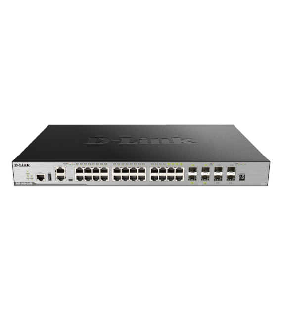 D-LINK DGS-3630-28TC/SI Switch Zarządzalny 20 x 10/100/1000 PoE 4 x SFP 4 x SFP+