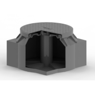 Zasobnik kablowy telekomunikacyjny naprawczy ZK0