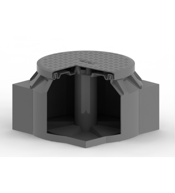 Zasobnik kablowy telekomunikacyjny naprawczy ZK0