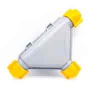 MATRIX Trójnik T do rury 40mm,rozgałęzienie rurociągu HDPE