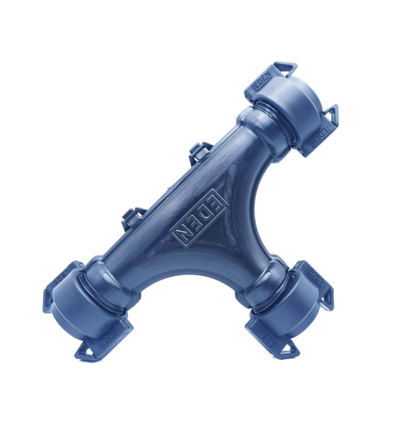 Trójnik T do rury 40mm dwudzielny,rozgałęzienie rurociągu HDPE