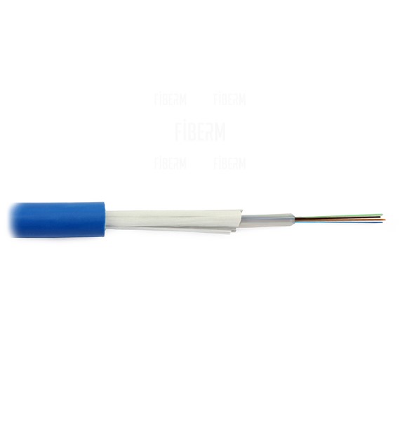 Cavo di fibra ottica multimodale DRAKA OM3 U-DQ(ZN)BH 24G LSOH, 2000N, classe Eca, blu