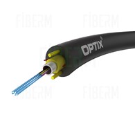OPTIX Kabel światłowodowy ARAMID Z-XOTKtcdD 12J 1,2kN, jednotubowy, średnica 5,3mm