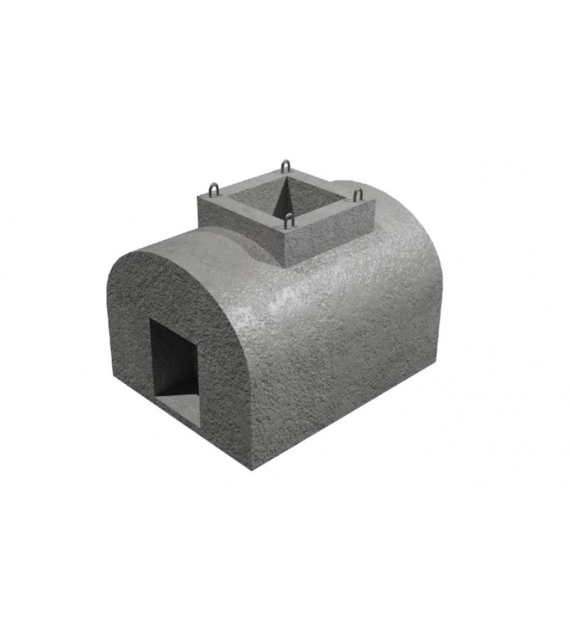 Studnia kablowa SK-6 jednoelementowa/jednoczęściowa Klasa B125 + rama + pokrywa pełna