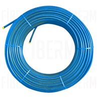 Tubo RHDPEwp-DL fi 40 mm blu con fascia gialla, bobina 250 m