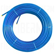 Tubo RHDPEwp-DL fi 40 mm blu con fascia rossa, bobina 250 m