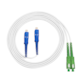 FIBERM Patchcord SC/APC-SC/UPC 5m Single Mode Duplex włókno G657A 2,0mm PVC