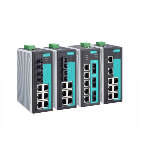 MOXA-EDS-408A switch zarządzalny przemysłowy na szynę DIN 8x 10/100Tx