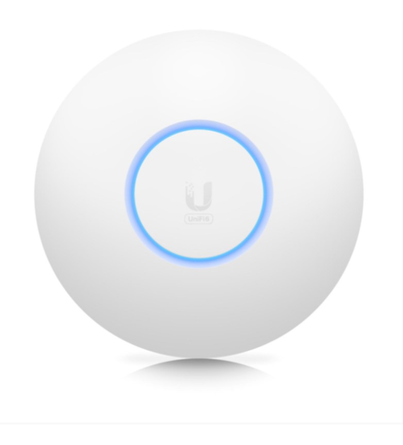 Access point UBIQUITI U6+ WiFi 6, 2x2 MIMO, 1x RJ45 1000Mb/s