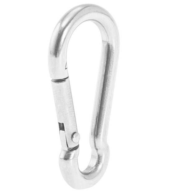 FIBERM Karabińczyk stalowy 8 x 80mm