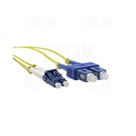 FIBERM GOLD Multipatchcord na kablu LSOH 4x SC/UPC - 4x LC/UPC 150m Single Mode włókno G652D w peszlu uniepalonym