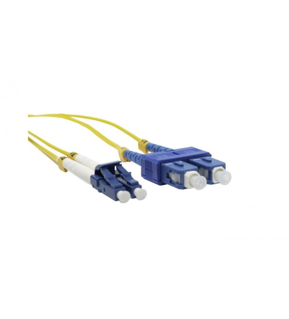 FIBERM GOLD Multipatchcord na kablu LSOH 4x SC/UPC - 4x LC/UPC 150m Single Mode włókno G652D w peszlu uniepalonym
