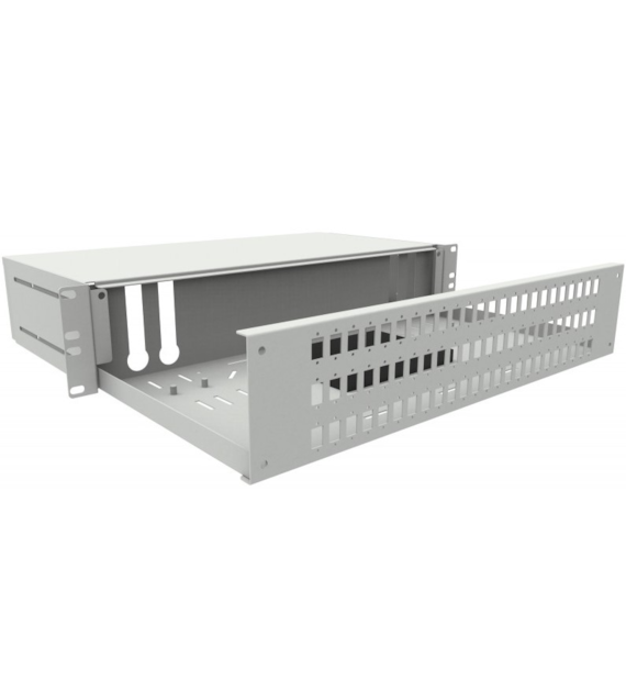 FIBERM przełącznica światłowodowa wysuwana 48 x SC Simplex 2U Rack 19`