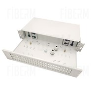 FIBERM przełącznica światłowodowa wysuwana 48 x SC Simplex 2U Rack 19`