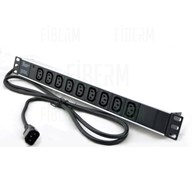 Striscia Multipresa 9 Porte UPS - C13 2m in Alluminio per Rack 19 
