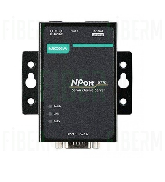 MOXA NPort 5110 Serwer portów szeregowych, 1x RS-232