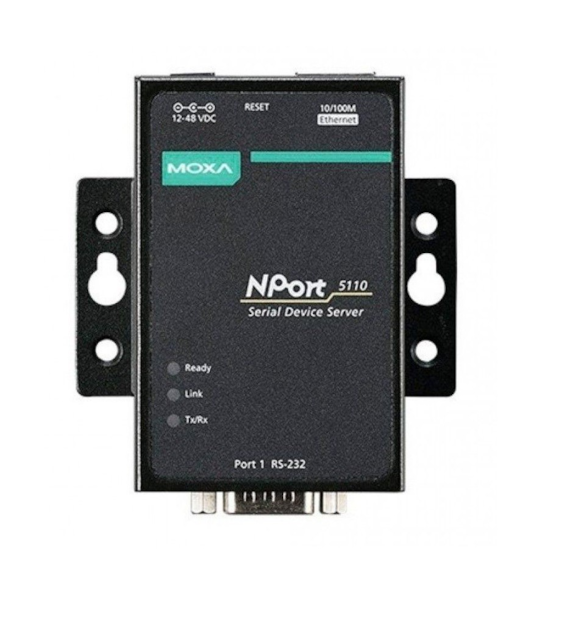 MOXA NPort 5110 Serwer portów szeregowych, 1x RS-232