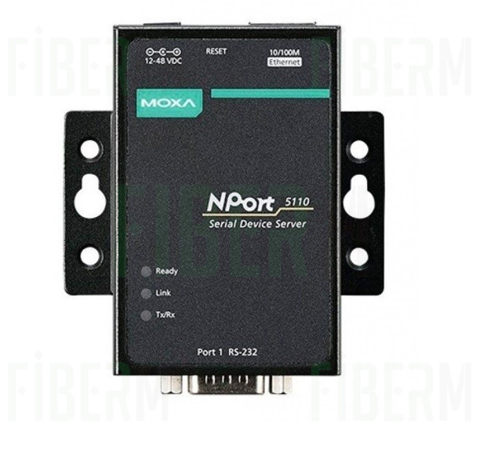 MOXA NPort 5110 Serwer portów szeregowych, 1x RS-232