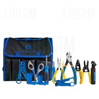 Σετ εργαλείων προετοιμασίας οπτικών ινών Jonard Tools 13-in-1
