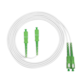 FIBERM Patchcord SC/APC-SC/APC 0,5m Single Mode Duplex włókno G657A 3,0mm PVC
