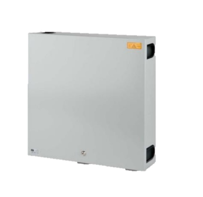 FCA Skrzynia zapasu kabla SZK-65-S 650x650x130 wykonanie aluminium lakierowane kolor RAL 7035