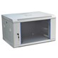 Armario para Rack ipTIME 19  6U profundidad colgante 600mm puerta de cristal gris