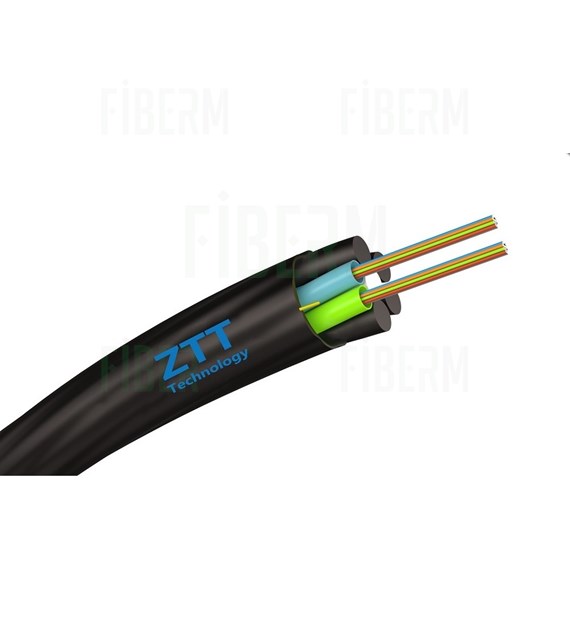ZTT Kabel światłowodowy 144J do mikrokanalizacji 6T24F, średnica 7,9mm