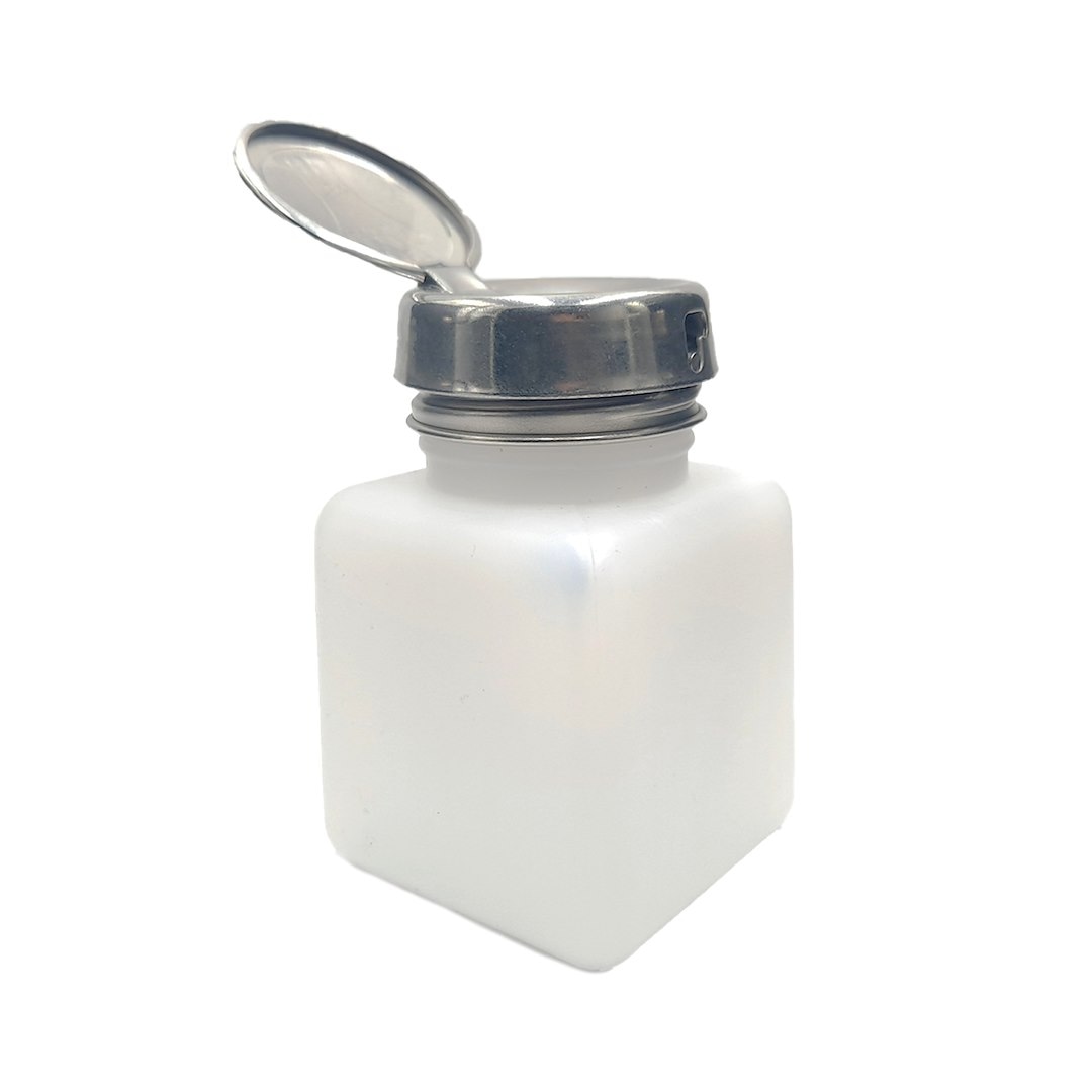 MENDA 35702 Dozownik / dyspenser do alkoholu izopropylowego 120ml z metalowym elementem dozującym i zabezpieczeniem