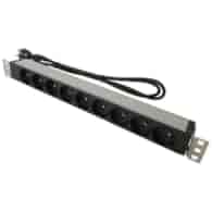 9-vtiščna Podaljšek 3m, Ohišje iz Aluminija 19 