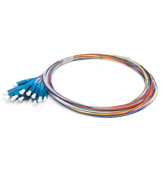 Pigtail LC/UPC 2m Single Mode G.652D Easy Strip Loose Tube 12 kolorów