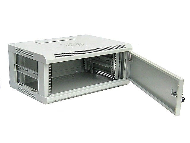 ipTIME Szafa RACK 19` wisząca 4U głębokość 400mm szara