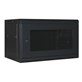 Armario para Rack ipTIME 19  6U profundidad colgante 400mm puerta de cristal negra