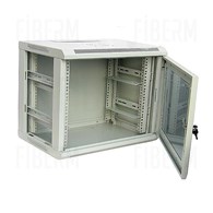 ipTIME 19  Rack Cabinet 9U hanging depth 400mm gray glass door