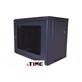 Armario para Rack ipTIME 19  9U profundidad colgante 400mm puerta de cristal negra