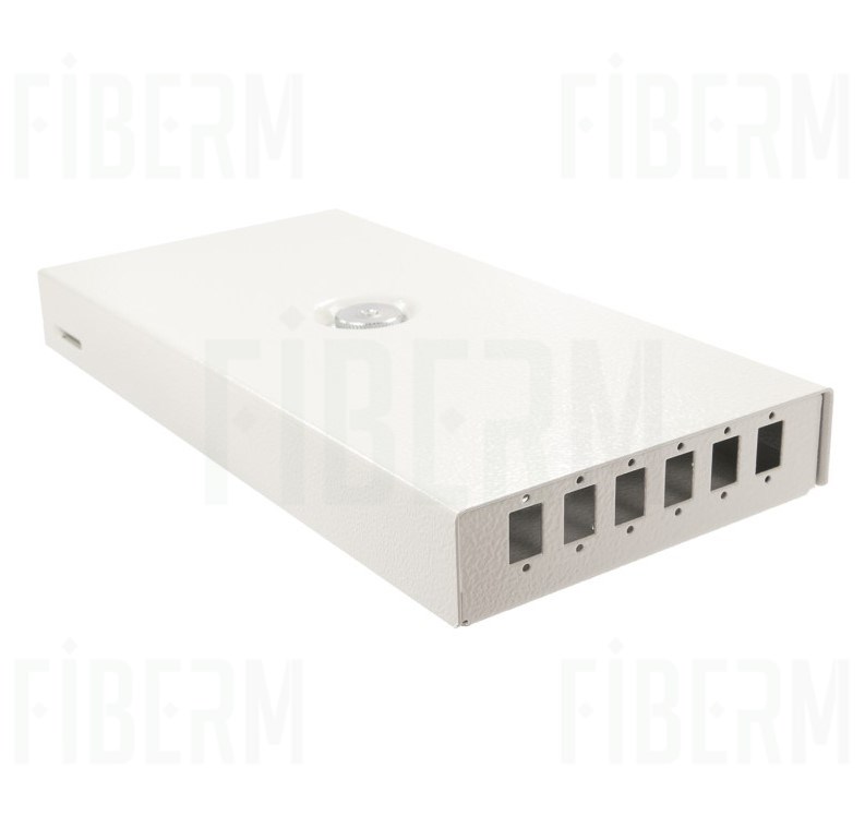 FIBERM Przełącznica kasetowa PK-6xSX + DIN