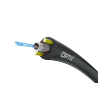 OPTIX Kabel światłowodowy wzmacniany włóknem szklanym Z-XOTKtsdDb 4J jednotubowy, 1,0kN, średnica 5,5mm